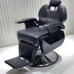 Cross-Border Salon Hairdressing Chair, Barber Shop Reclining Chair for Men, Shaving and Haircutting Chair, Manufacturer Wholesale