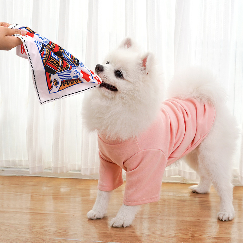 模擬新聞紙ポーカーカード JQK 犬のおもちゃペットの音のおもちゃ用品犬の楽しいカード|undefined