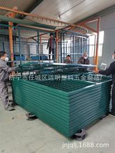 济宁生产厂家浸塑框架护栏 铁路护栏 园林护栏