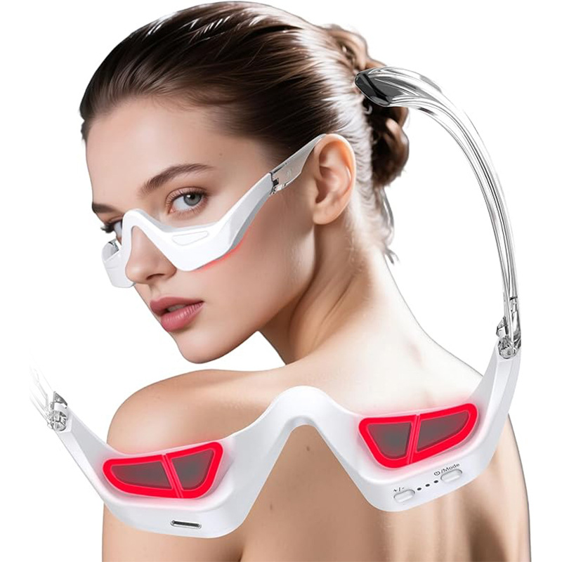 Cross-Border Microcurrent Massage Beauty Eye Care Device Eye Red Light Massager to Reduce Dark Circles Eye Beauty Device