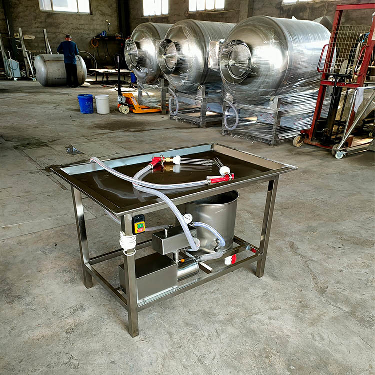 鸭胸肉小型不锈钢手动盐水注射机 五花肉平台式注射快速腌制设备