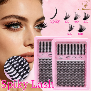 �������ӟ��۶�ëSpiky�δ�Сħ��DIY cluster�羳��̚W���ٽ�ë
