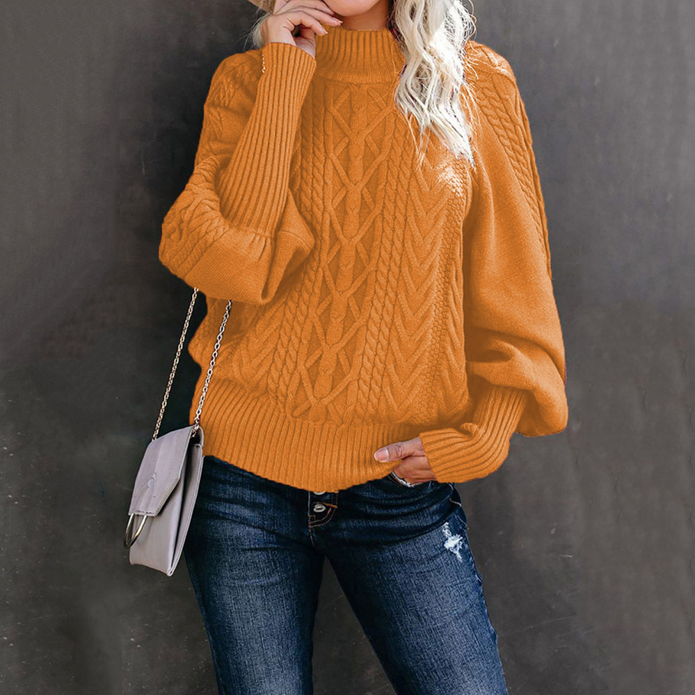 Women's Sweater Long Sleeve Sweaters & Cardigans Patchwork Simple Style Solid Color display picture 2