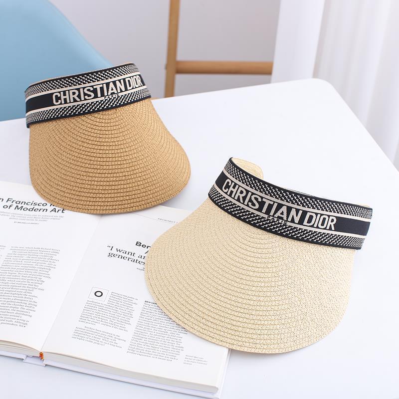 New Style Hat Women's Fashion Decorative Top Hat Flat Top Hat for Summer Travel and Holiday Beach Flat Top Hat Sunscreen Hat