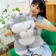 新款路西法毛绒玩具可爱怪兽猫猫公仔玩偶抱枕送朋友礼物毛绒玩具