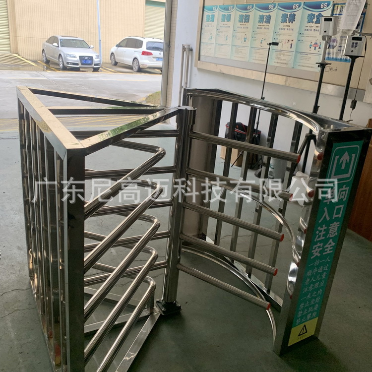 供应矩形单向门 景区不锈钢门禁旋转闸机 高铁火车站出站单项转门