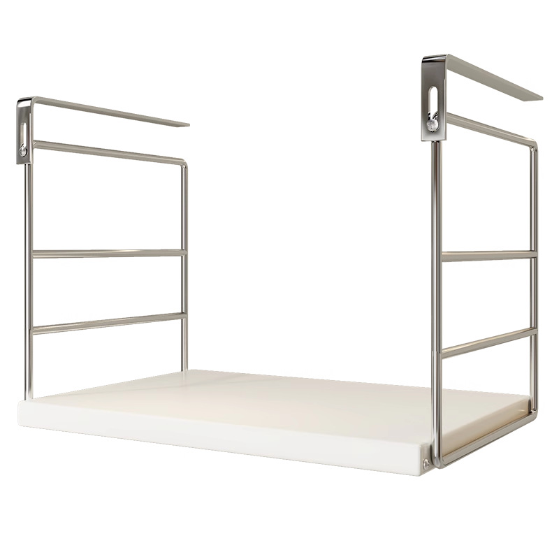 Estante de Pared para Microondas de Hierro, Multifuncional, para Cocina
