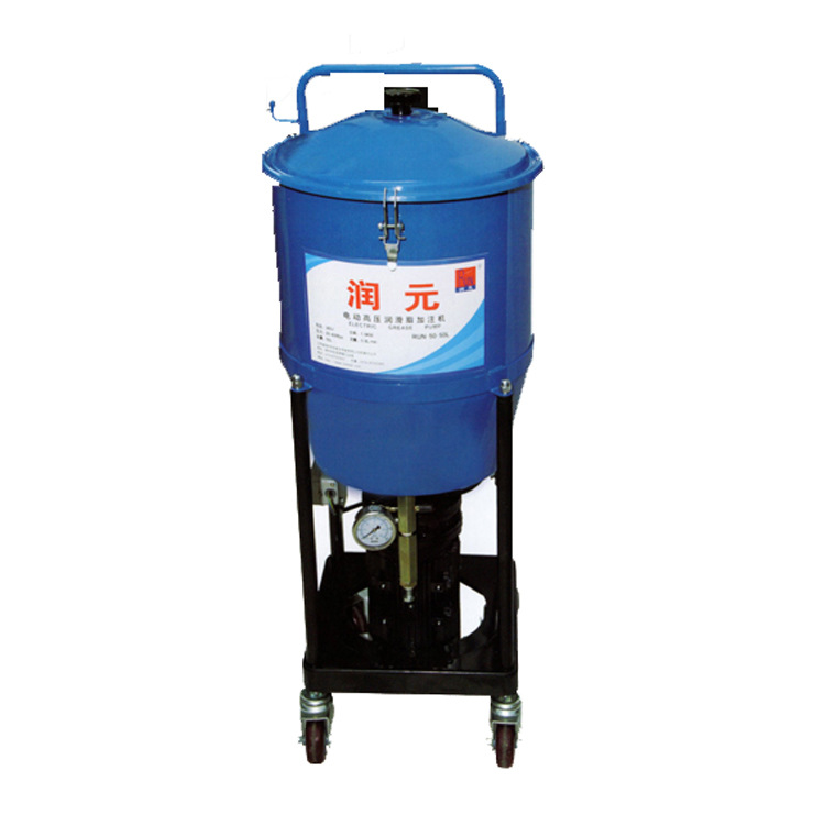 润元50L电动高压黄油加注机工程机械大车润滑油脂注油器RUN-50-50