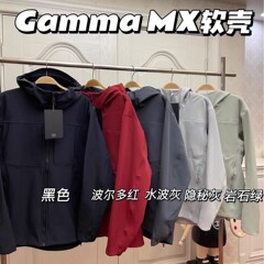 鸟家同款立领带帽gamma mx软壳冲锋衣防风防雨抗寒保暖男女外套