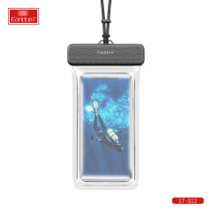 Phone waterproof bag with touchscreen, swimming waterproof case, diving bag, rafting equipment, sealed delivery-specific rider neck-hanging