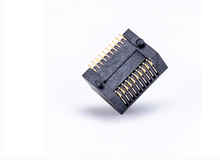 SFP 光模块接口 连接器 90度卧贴 0.8间距  替代申泰连接，板对板