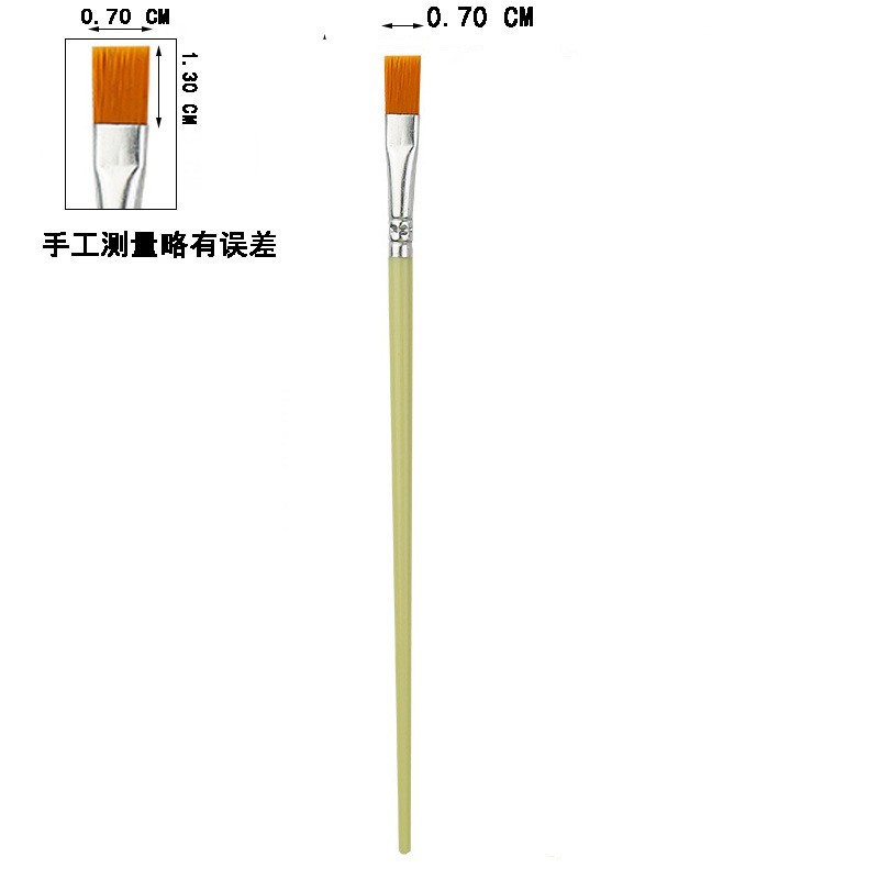 Ventas directas de la fábrica de Weizhuang Cepillo de pintura al óleo digital Cepillo de pintura para colorear de graffiti Cepillo de pintura para niños