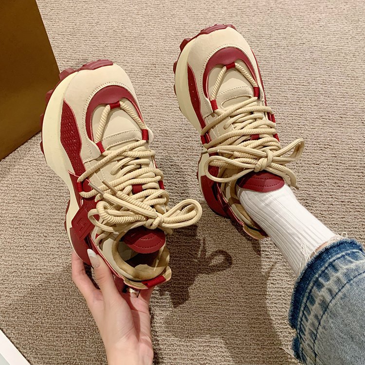 Versatile Women's Dad Running Shoes With Thick Soles And Comfort_voghion.com