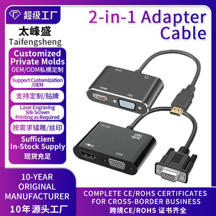 hdmi�Dhdmivga����һDVItypeC��X�B�Ӿ��@ʾhub�ؔUչ�]�羳����