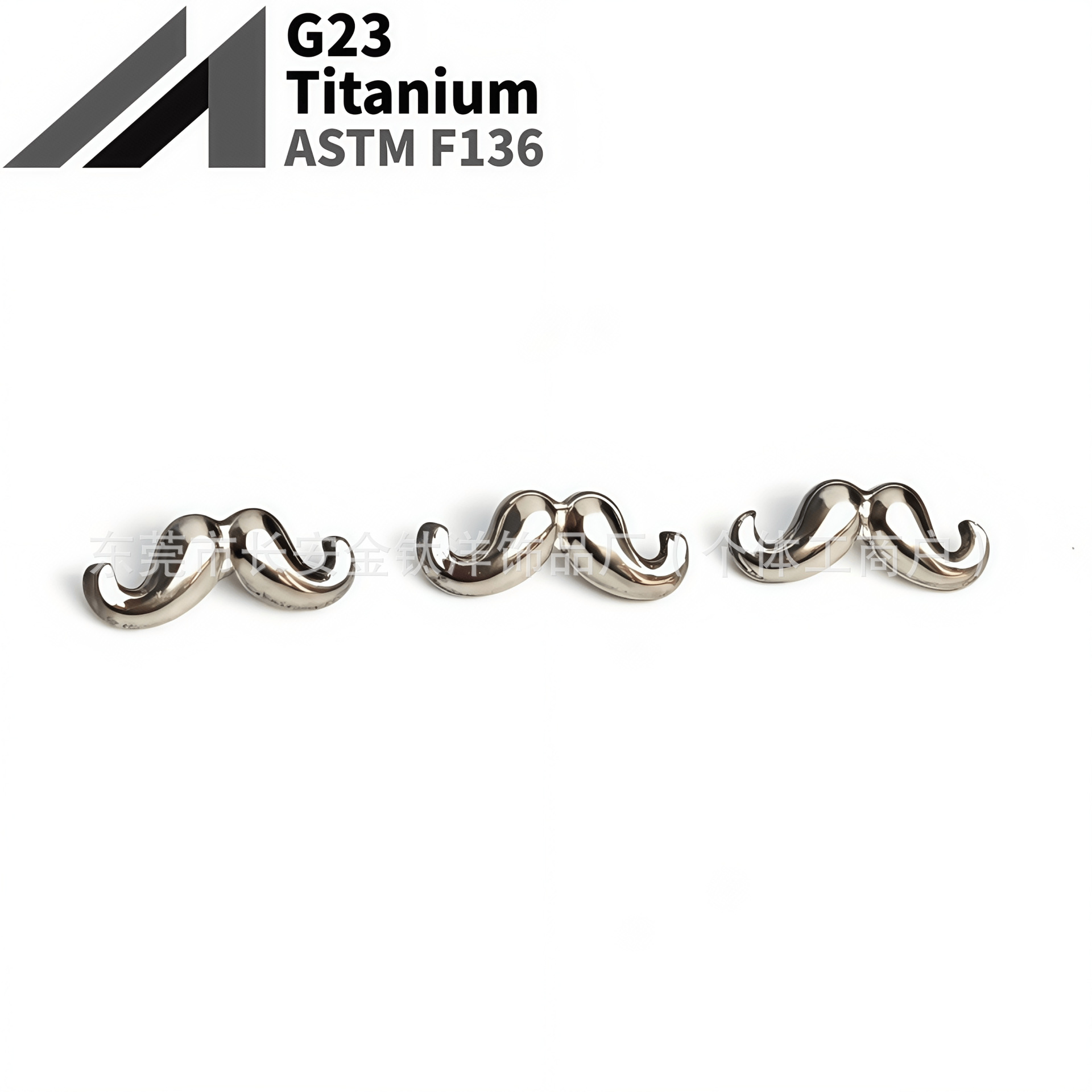 16G labret stud size and finish detail