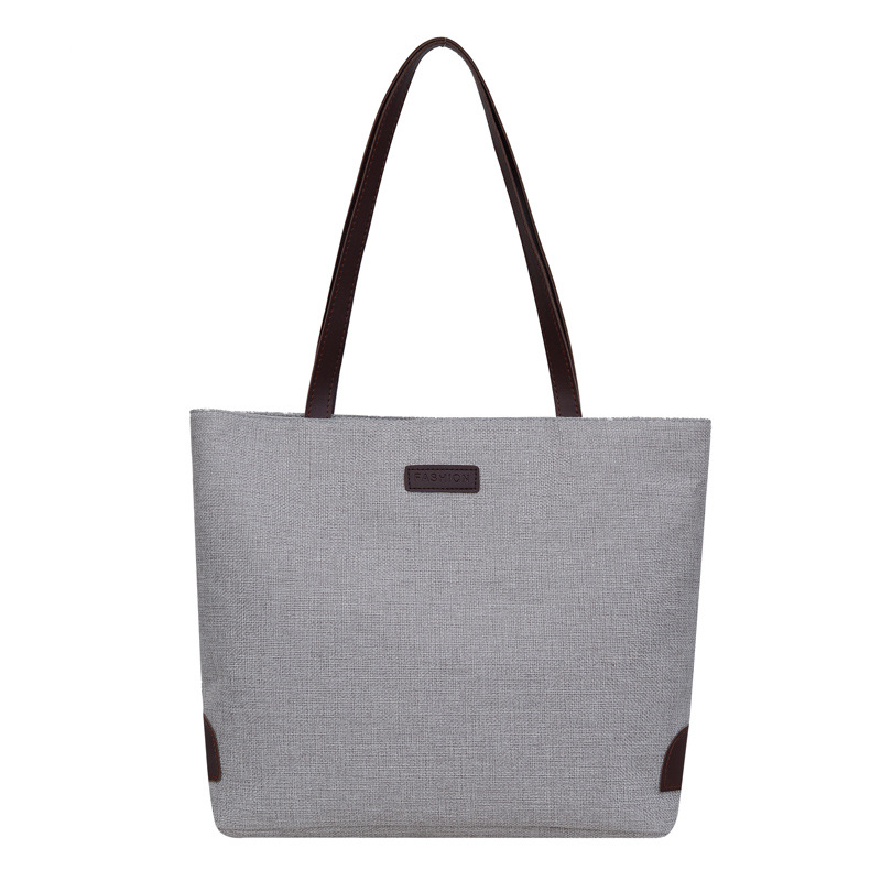 Nuevo bolso de moda de mujer, bolso de algodón y lino, bolso de hombro retro de gran capacidad, bolso de mano casual universal
