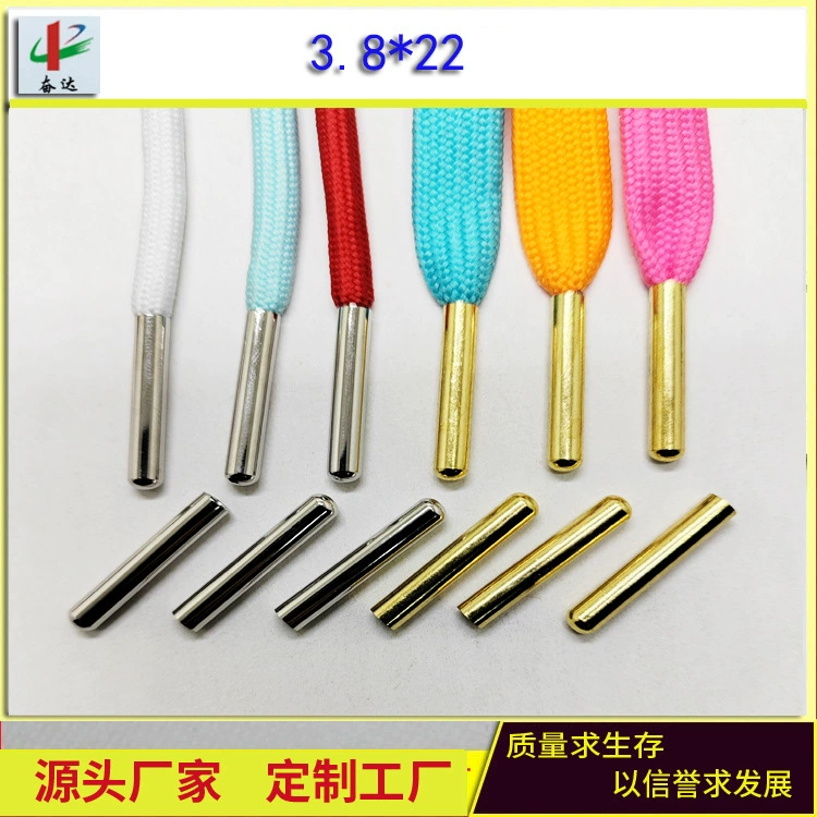 В наличии 3,8x22 медная веревка с головкой Спортивная веревка для отдыха обувная головка металлический колокольчик аксессуары для одежды Пряжка Пакетная веревка головка