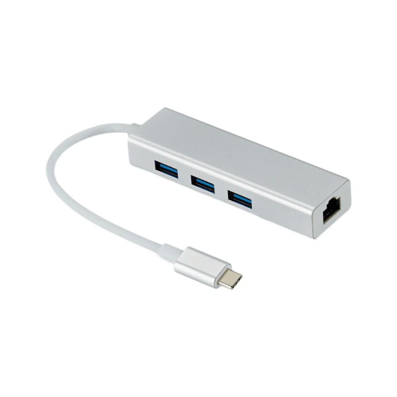 Usb-ギガビットlanカードパソコンノートエクステンダ3.0hubポートスプリッタtypec一分四ハブ|undefined