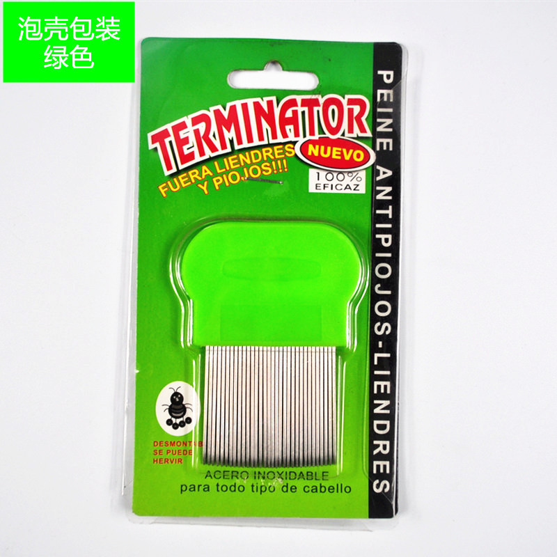 Acero inoxidable aguja de acero inoxidable productos para mascotas pulgas productos de belleza al por mayor de eliminación de pelo portátil tienda de mascotas multipropósito