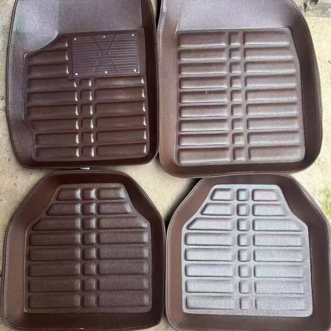 Suitable for Left and Right Steering Wheel Universal Car Floor Mats, Large Waterproof and Wear-Resistant Floor Mats for the Driver's Seat, Suitable for Middle Eastern and Southeast Asian Models