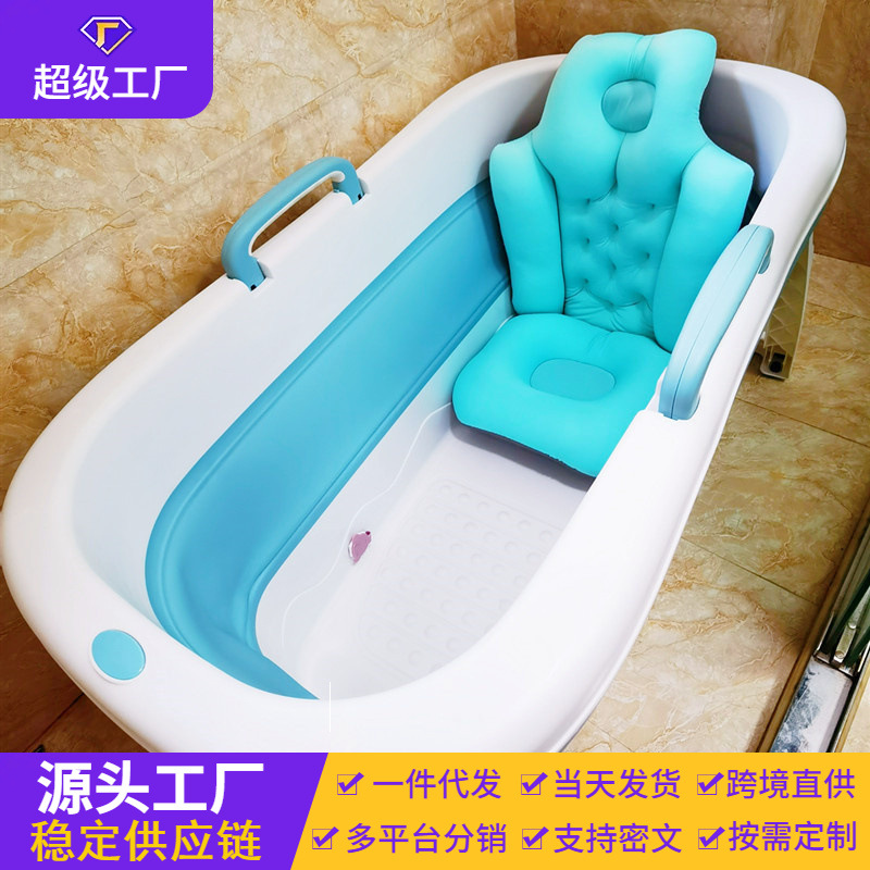 FUENTE fabricante adulto Cubo de baño adulto plegable Cubo de baño bañera del hogar grande engrosada bañera de los niños