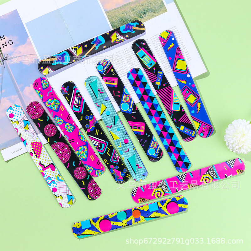 Nuevo cross-border collar pulsera música rock decoración pulsera de fiesta