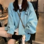 薄款春秋宽松学生卫衣