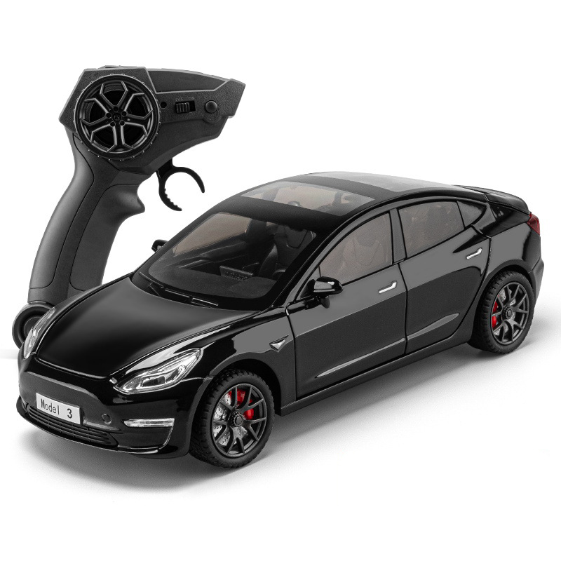 Control remoto 1: 24 S Mao Bean 3 aleación modelo de automóvil acústico y luz dirección juguetes para niños regalo sorpresa de año nuevo