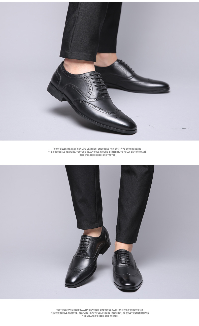 Factory direct supply spring new formal casual men's shoes Oxford Business Men's shoes cross-border for a generation of hair_vogvips.com