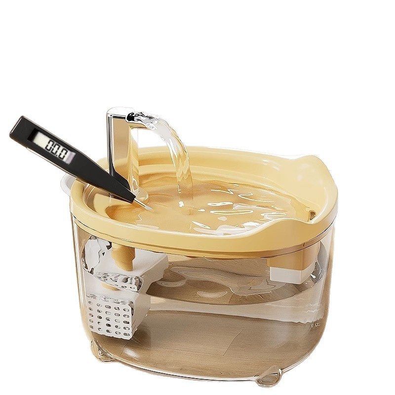 Bebederos automáticos para gatos, alimentadores de agua, bebederos para mascotas, bebederos para perros de circulación automática, suministros para mascotas móviles