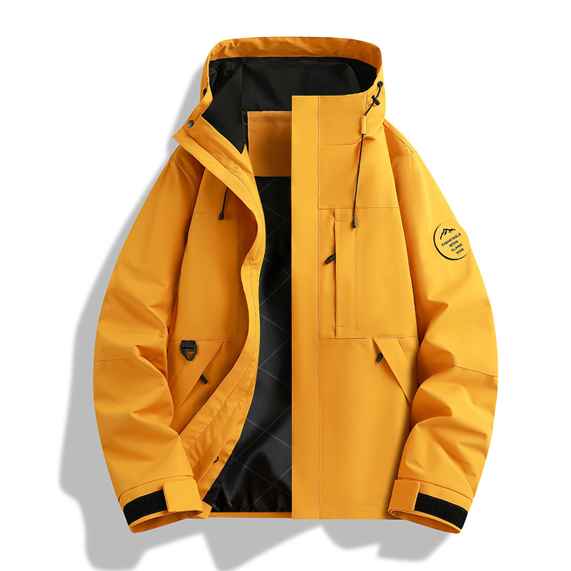 Travel windproof waterproof demi-season climbing jacket for men and…