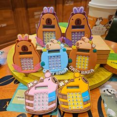 起爆カピバラのコンピュータのキーホルダーは学生の子供の日にプレゼントします。