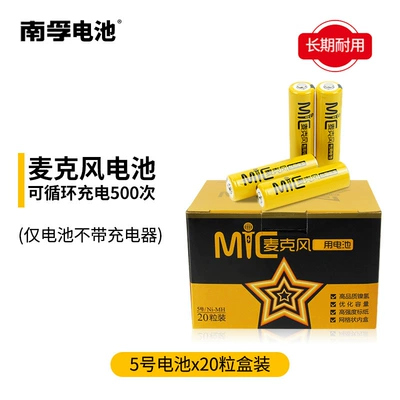 Hibrid akkumulyator batareyaları 2050mAh microphone KTV microphone - aa-battery-x20-capsules