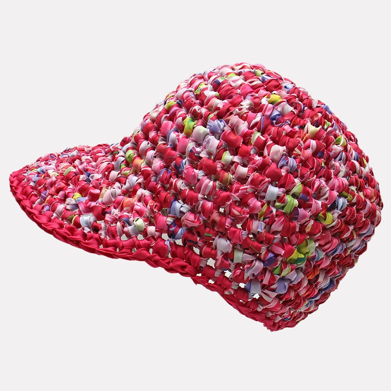 Woven summer retro baseball cap, 2023 collection