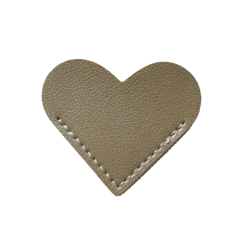 Los fabricantes suministran un gran número de en stock cuero amor notas adhesivas marcador regalo para amigos amor forma marcador pegatinas