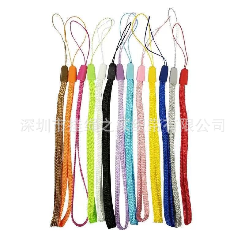Colorful Pinecone Rope Selfie Stick Lanyard, Bluetooth Speaker Fan Lanyard, Wrist Strap, Camera Toy Lanyard Wholesale