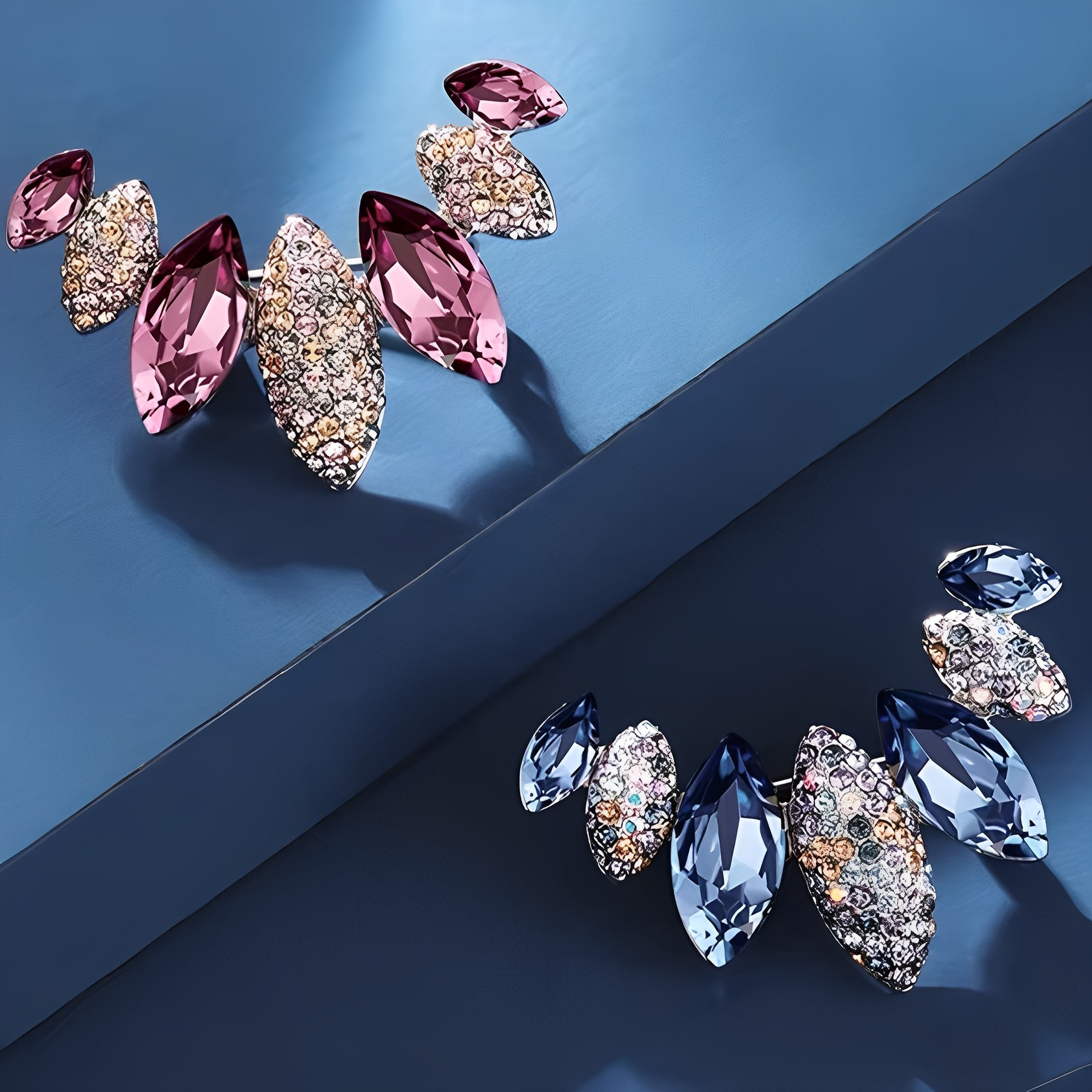Exquisite Women's Feather Brooch, Light Luxury Niche Suit Pin_voghion.com
