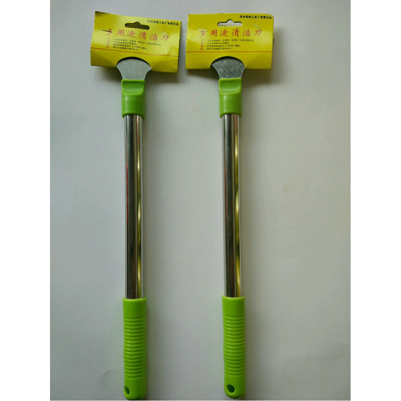 44cm长柄清洁刀 加厚加长玻璃砖墙铲刀 不锈钢家用油灰刀