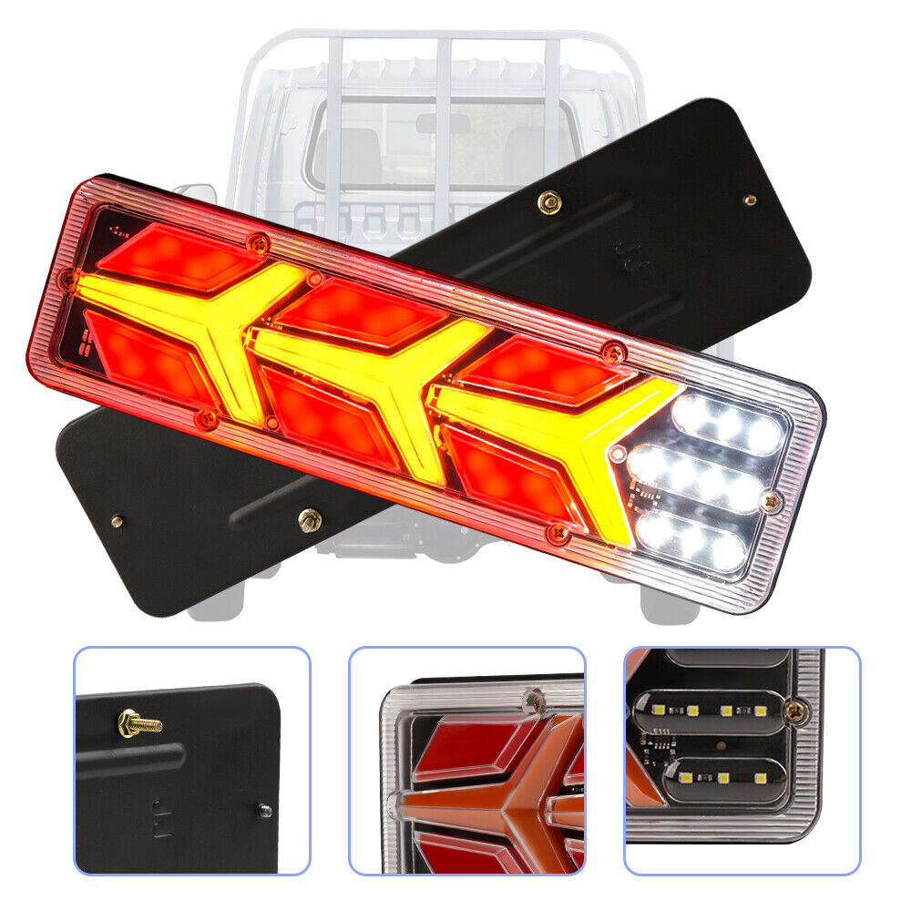 lámpara de automóvil led lámpara de freno de automóvil camión remolque luz trasera luz de señal luz combinada trasera luz de modificación luz led luz trasera