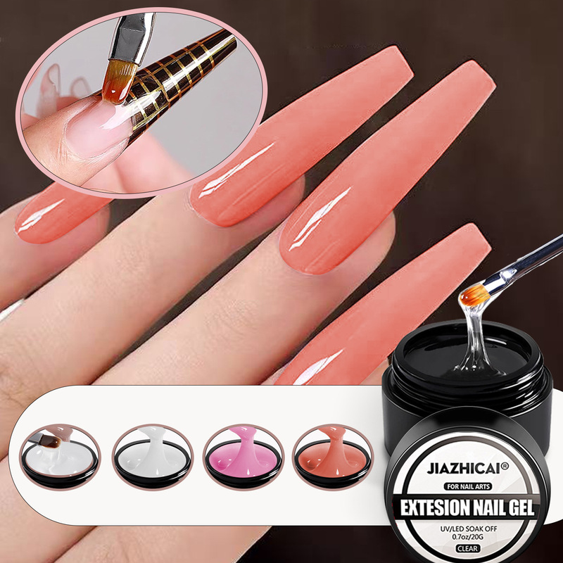 Professional Nail Extension Construction Gel, Salon-Grade Long-Lasting Shaping Gel, Home-Use Nail Reinforcement Gel
