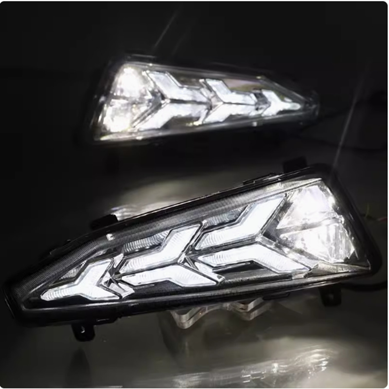 19-23 Renovación de la lámpara diurna Baolai LED fluorescente Renovación de la lámpara de niebla de conducción diurna