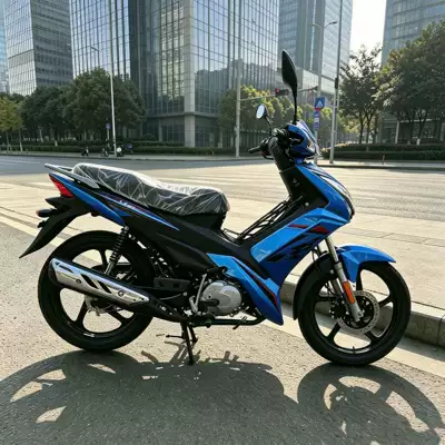 African Two-Wheeled Mobility Motorcycles Have Strong Power, Long Range, and a Sturdy, Durable Body. They Are Popular in Overseas Markets and Are a Cross-Border Vehicle (Motosikletlər)