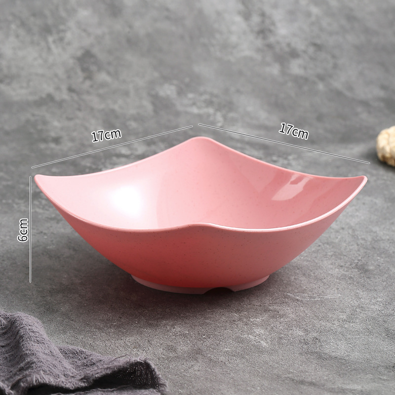 Corner bowl (pink)