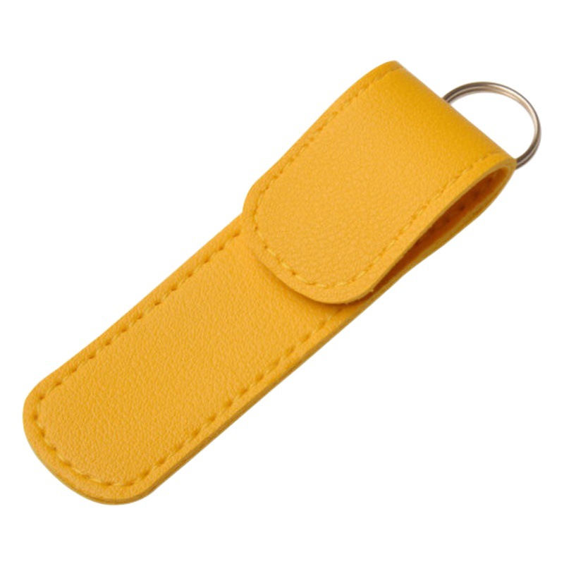Wholesale Ear Digging Spoon Leather Cover Ear Digging Leather Bag Nose Hair Clip Leather Cover Ear Pickup Tools Leather Cover Beauty Tools Storage Bag