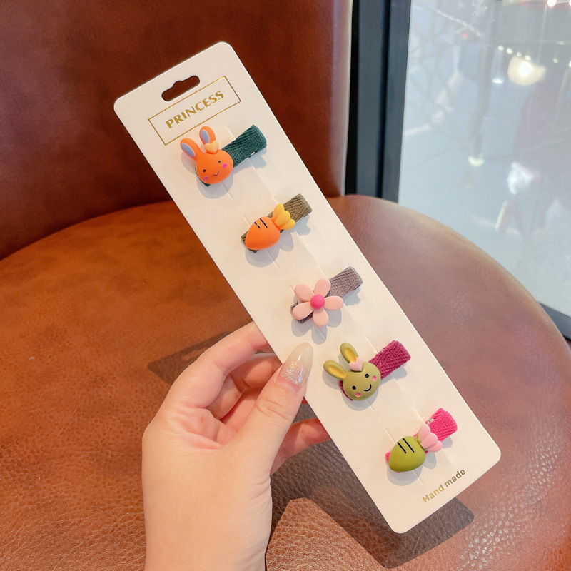 Bebé no duele el pelo del pelo fetal clip de pelo accesorios para el cabello hembra infantil clip de pelo niños horquilla accesorios pequeña princesa bebé tocado