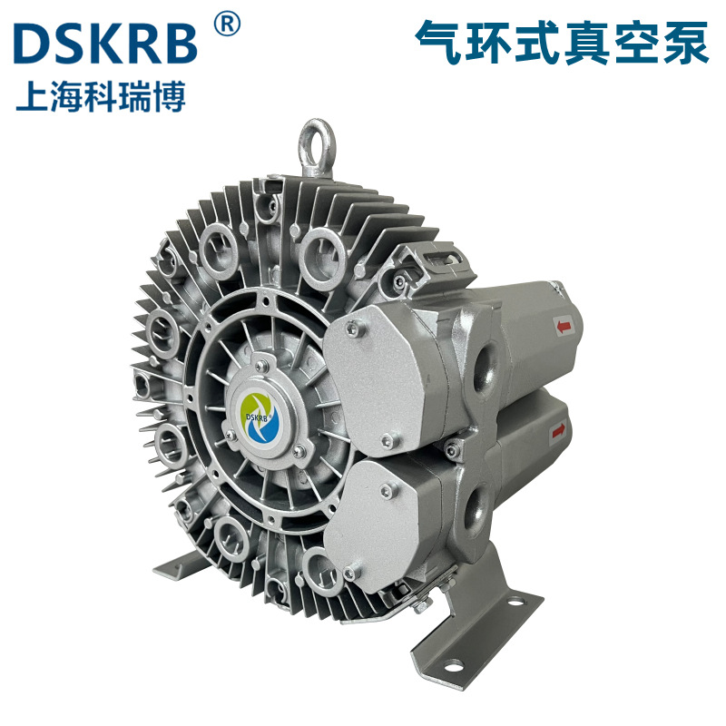 合肥小型污水曝气搅拌低噪音铝合金材质气环式真空泵高压风机氧泵