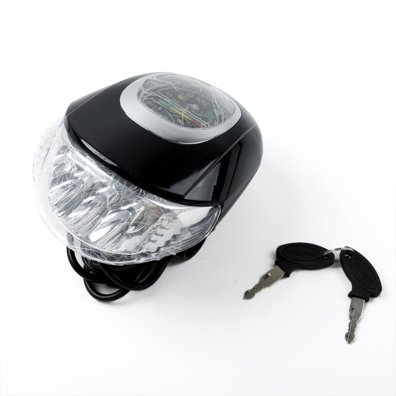 60V big Harley electric scooter accessories instrument key power display electric door lock horn headlight