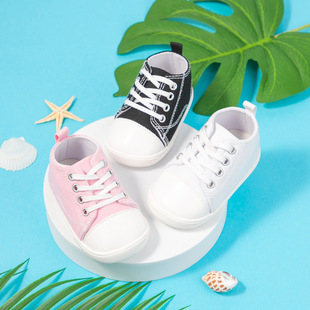Autumn New Baby Shoes Children's Canvas Shoes Classic Rubber-soled Toddler Shoes