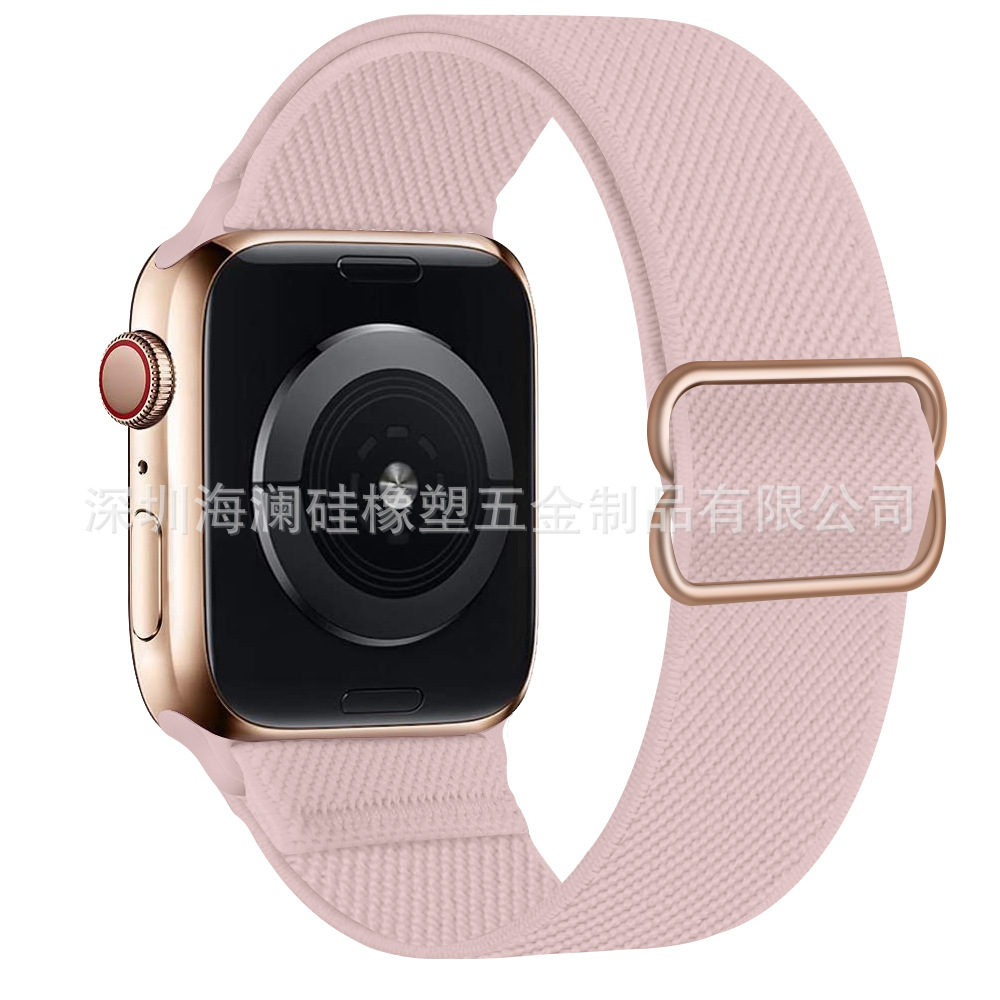 Adecuado para Apple correa de reloj iwatch8 Apple correa de reloj hebilla elástica correa de reloj de nylon