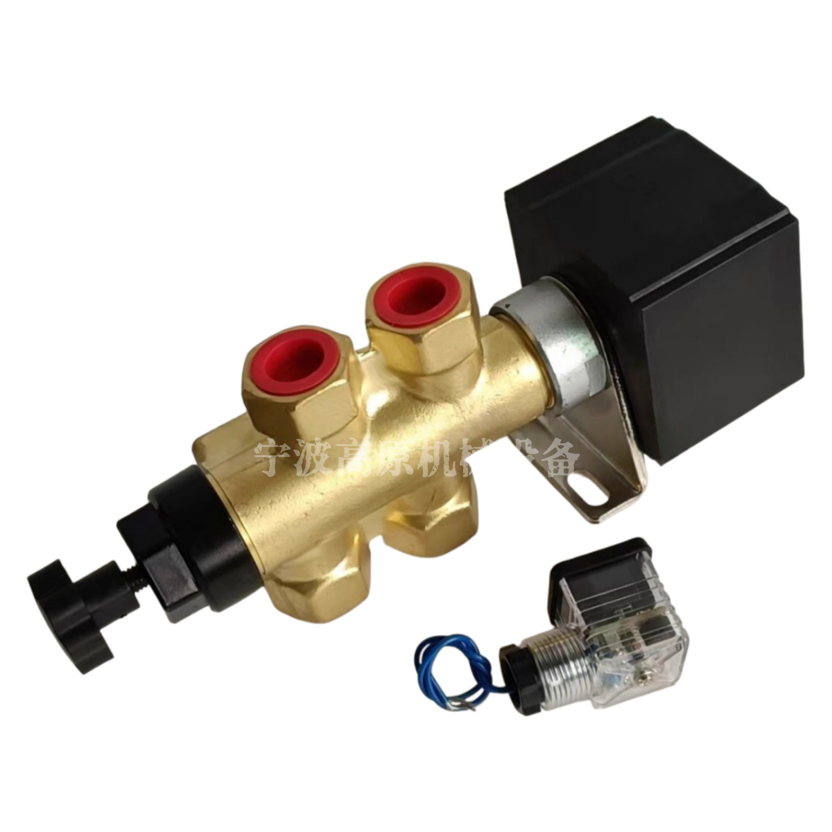 二位四通电磁换向阀 黄铜材质 两位四通电磁阀 A102ED-15 A102ED